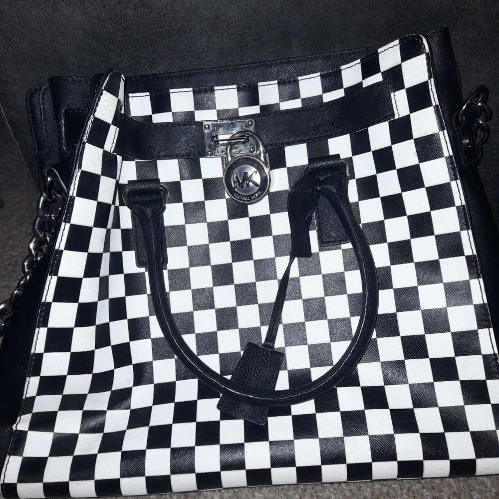 Michael kors checkered hamilton